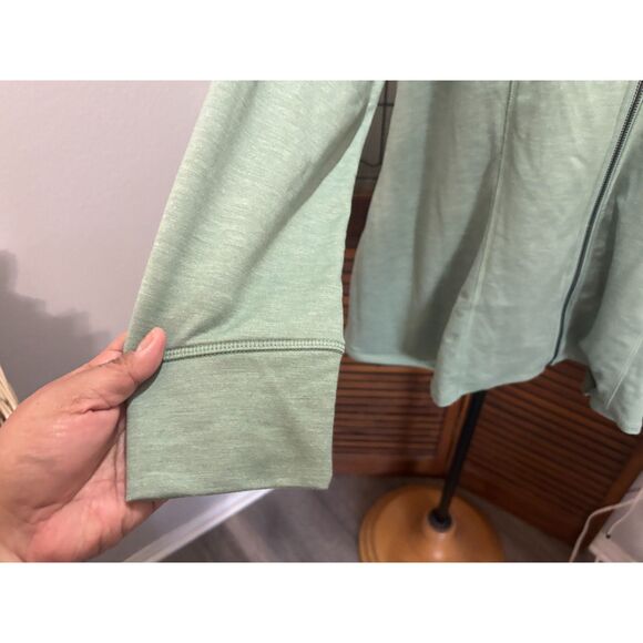 LOGO Lori Goldstein French Terry Jacket Long Sleeve Full Zip Lightweight Size 1X - Picture 8 of 14